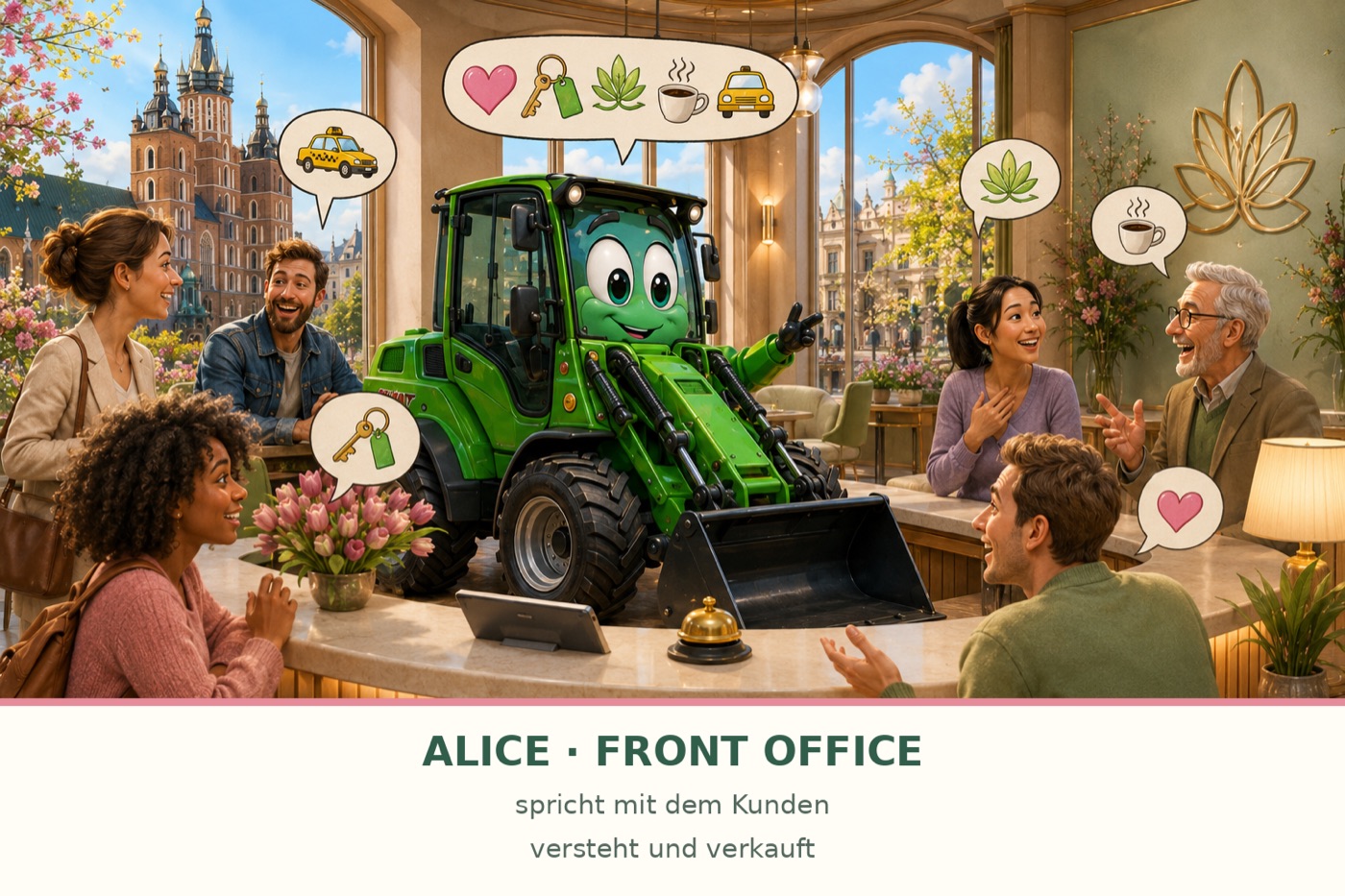 Front Office: Mensch und Maschine im Kundengespräch