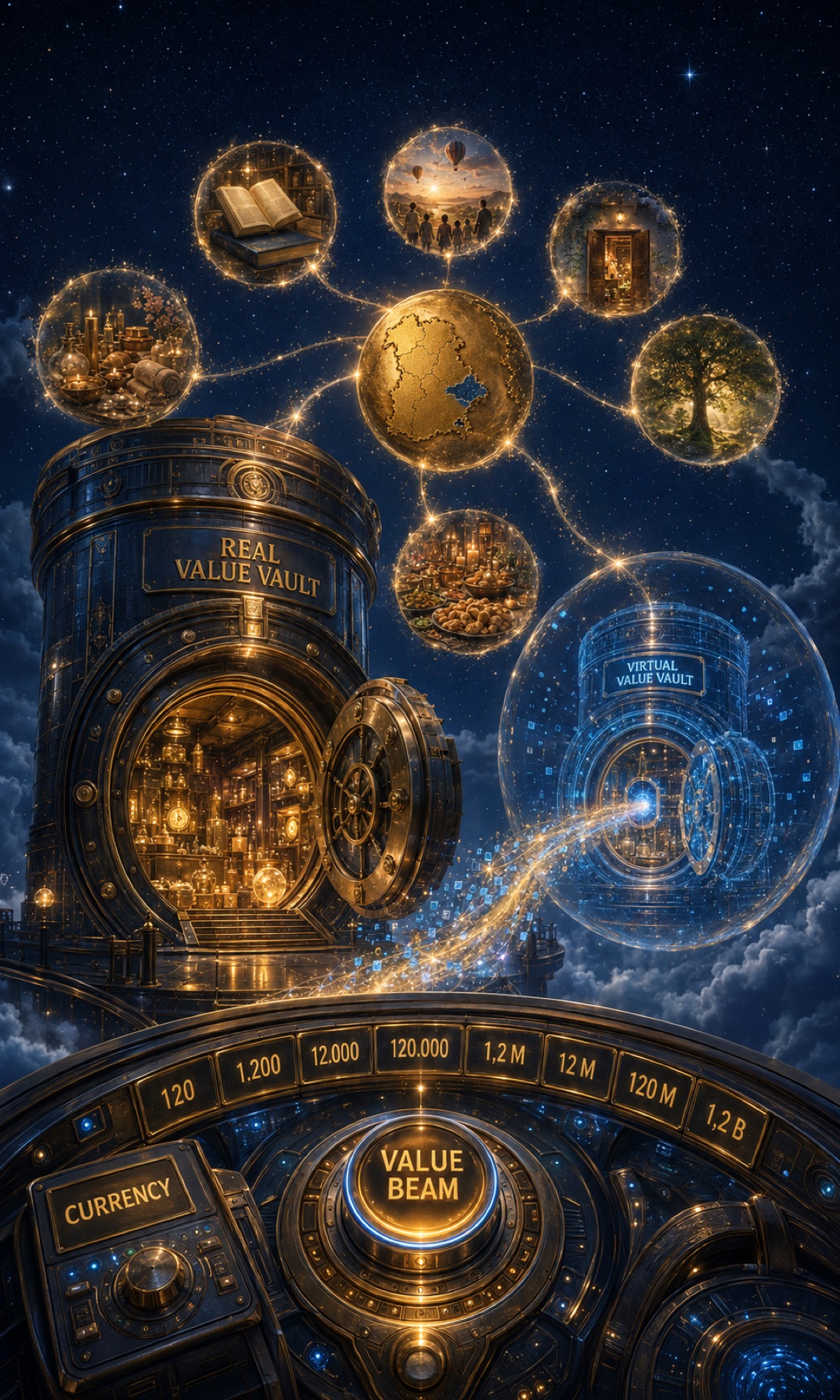 Value Cockpit — Real & Virtual Value Vault