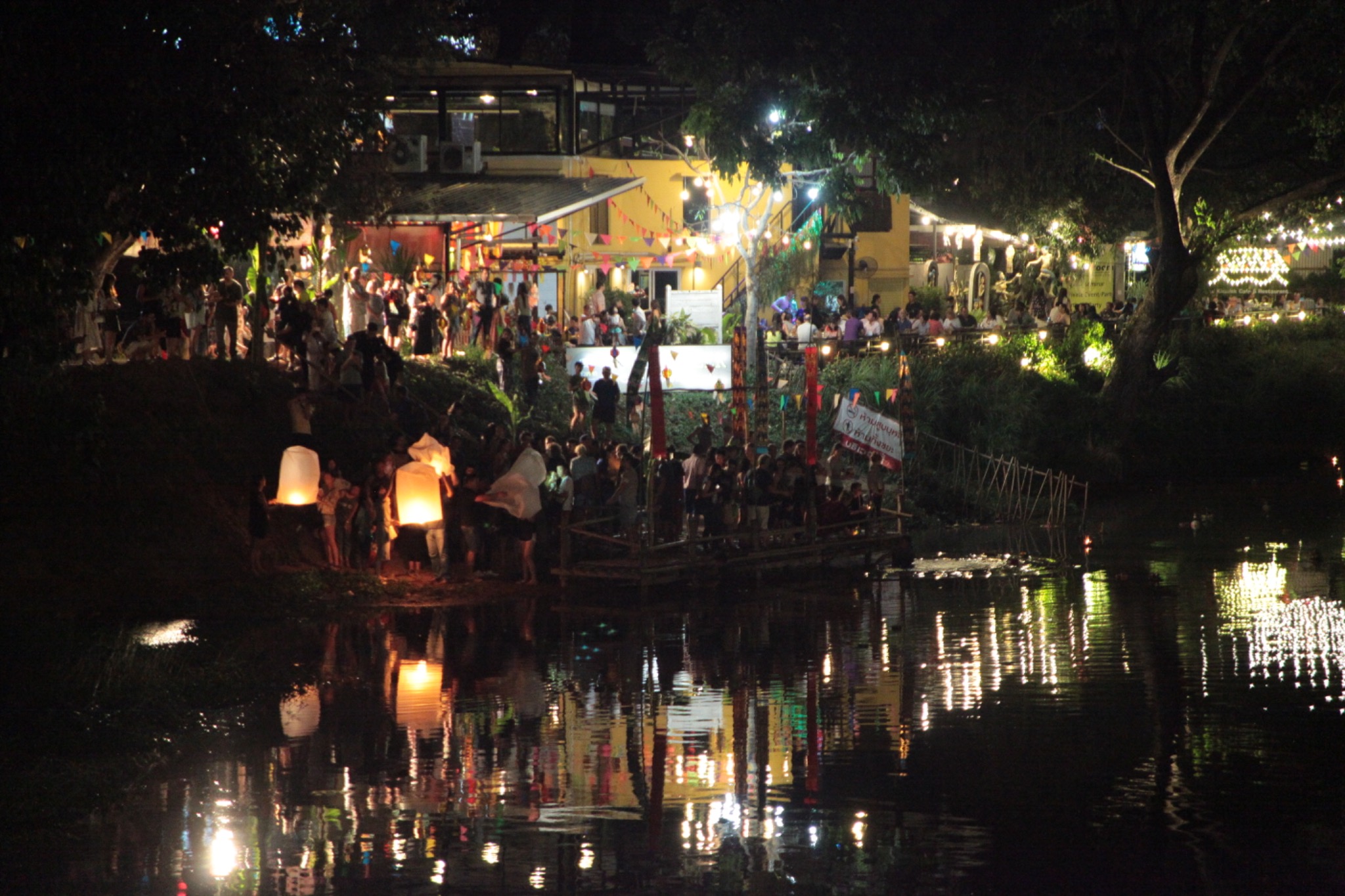 Lichterfest am Wasser